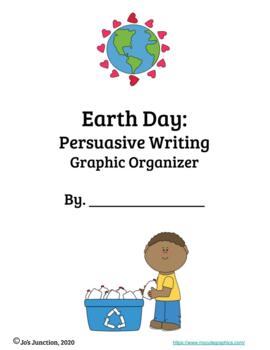 Preview of EARTH DAY Graphic Organizer Google Slides - Distance Learning