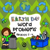 EARTH DAY MATH:  Solving One-Step and Multi-Step Word Problems