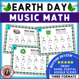 EARTH DAY Music Activities - Music Math Worksheets