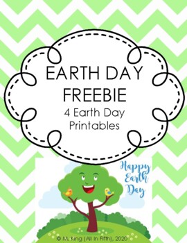 Preview of EARTH DAY PRINTABLES FREEBIE