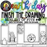 EARTH DAY: SEASONAL Finish the Drawing Mini Set #1