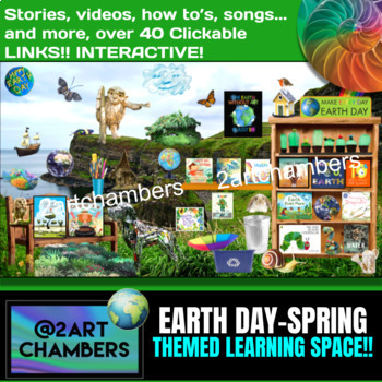 Preview of EARTH DAY & SPRING LEARNING SPACE