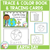 EARTH DAY Trace & Color Book + Tracing Cards Fine Motor Skills