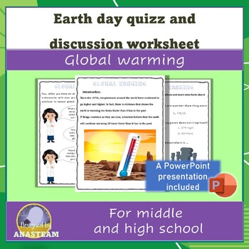 Preview of Earth Day activity bundle: Learn about the causes and effects of climate change