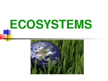 Preview of EARTH  ECOSYSTEMS (Environmental Studies)