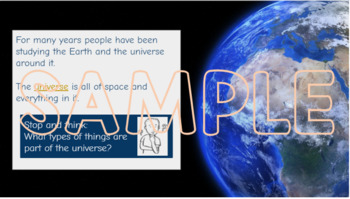 Preview of EARTH SCIENCE L1: What is it? Slide Presentation (4th-8th Special Education)