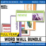 EARTH SCIENCE Word Wall - 340+ vocab terms