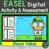 EASEL Place Value (Numbers 10-20) Activity and Assessment 