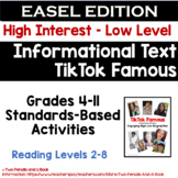 EASEL: TikTok FamousDifferentiated Standards-Based & Readi