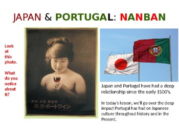 Preview of EAST MEETS WEST: Intro to Japanese NANBAN Culture