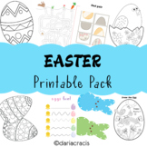 EASTER ACTIVITIES FOR TODDLERS AND PRESCHOOL PRINTABLES