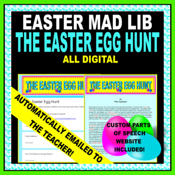 Easter Mad Libs. No preparation required. by OhMyWorksheets