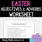 EASTER Adjectives & Adverbs Worksheet