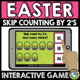 EASTER BOOM CARD MATH APRIL ACTIVITY KINDERGARTEN SKIP COU