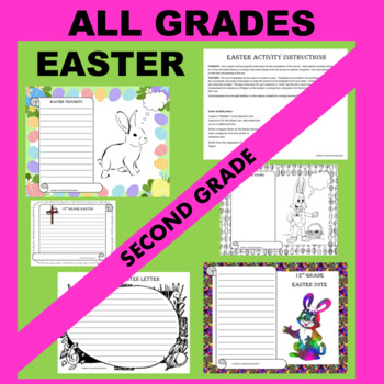 Preview of EASTER BUNDLE of Writing Activities - ALL GRADES