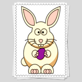 EASTER BUNNY Coloring Pages - 12 Different Printable Pages