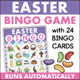 EASTER Bingo Game Activity Runs Automatically in Powerpoint