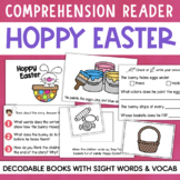 EASTER Decodable Reader Comprehension Sight Words Interact
