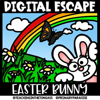 Preview of Easter Escape Room Math & ELA Digital Activities