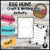 EASTER EGG CRAFT AND WRITING ACTIVITY