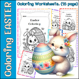 EASTER EGGS COLORING for KIDS