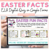 Easter Activities | ELA Review Reading Grammar Test Prep Digital