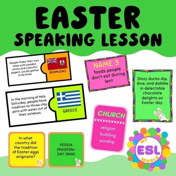 Preview of EASTER - ESL Speaking lesson for teens and adults