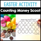 EASTER Egg Scoot - APRIL Activity Counting MONEY - K 1st 2