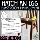 EASTER Egg Template | Egg Hatching Classroom Management Tool