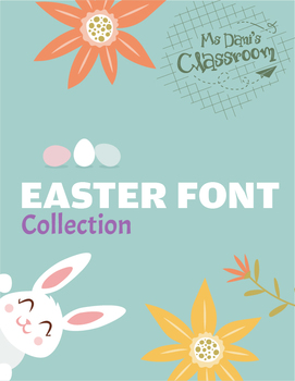 Preview of EASTER FONT COLLECTION
