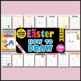 EASTER HOW to DRAW for KIDS | How To Draw for Toddlers