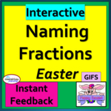 EASTER Introduction to Fractions - Fraction Bar Math Revie