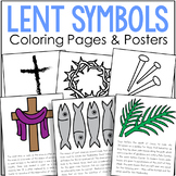 EASTER LENT SYMBOLS Coloring Pages & Posters | Catholic Ch