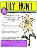 EASTER LILY NEIGHBORHOOD HUNT! Send to your distance learn