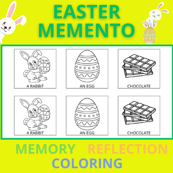 Preview of EASTER MEMENTO - PRINT AND PLAY - GAME FOR KIDS - MEMORY... - #1