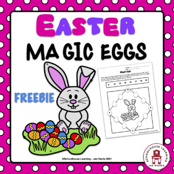 Preview of EASTER Magic Eggs Math Activity
