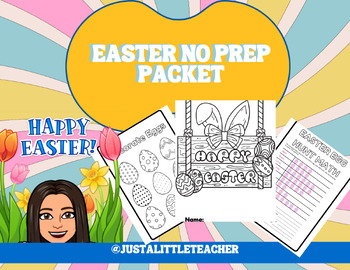 Preview of Easter *NOPREP* Packet