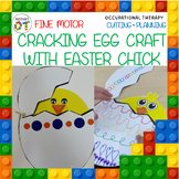 EASTER OT FINE MOTOR CRAFT - Cracking Egg with Easter Chick