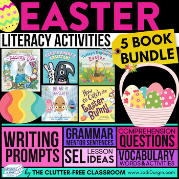 Preview of EASTER READ ALOUD ACTIVITIES spring picture book companions bunny rabbits