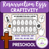 EASTER RESURRECTION EGG CRAFTIVITY FOR PRESCHOOL AND TODDLERS