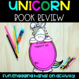 EASTER SPRING Unicorn Writing Book Report - PLUS CRAFT