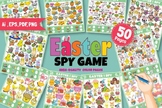 EASTER SPY GAME ACTIVITY SHEETS for KIDS | Activity Book |