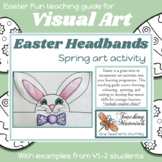 EASTER or SPRING HEADBAND Art project and lesson plan 1st-