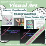 EASTER or SPRING art project BUNDLE with 5 lesson plans Gr