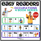 EASY READER Occupation Community Helpers Adapted Book 4 Set