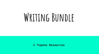 Preview of EASY TO TEACH WRITING BUNDLE WITH HANDOUTS