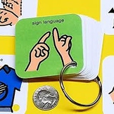 EAT Sign Language Visual Cards