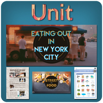Preview of EATING OUT IN NYC: a complete unit for ESL learners!