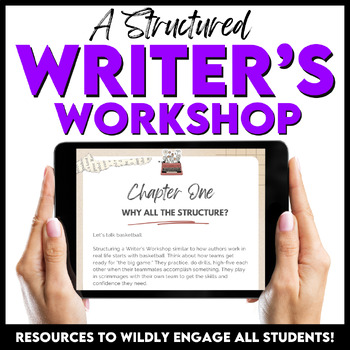 Preview of EBOOK & Resources for Descriptive Writing Units and Essays in Writer's Workshop