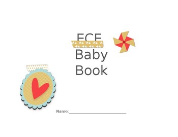 Preview of ECE 1 - Baby Book - Early Childhood Raise a Baby for a Week (Egg)